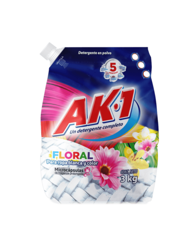 Ak1 Detergente Floral 3Kg