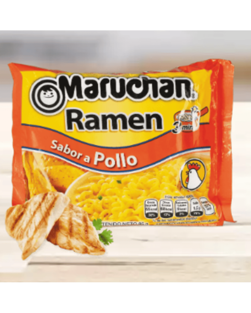 Sopa Maruchan Sobre Pollo 85 Grs X3Und.