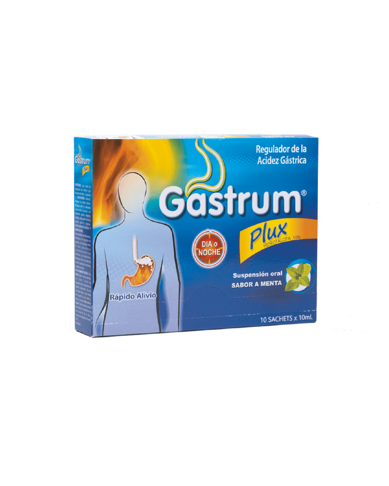 Gastrum Plux Menta Sobres X10